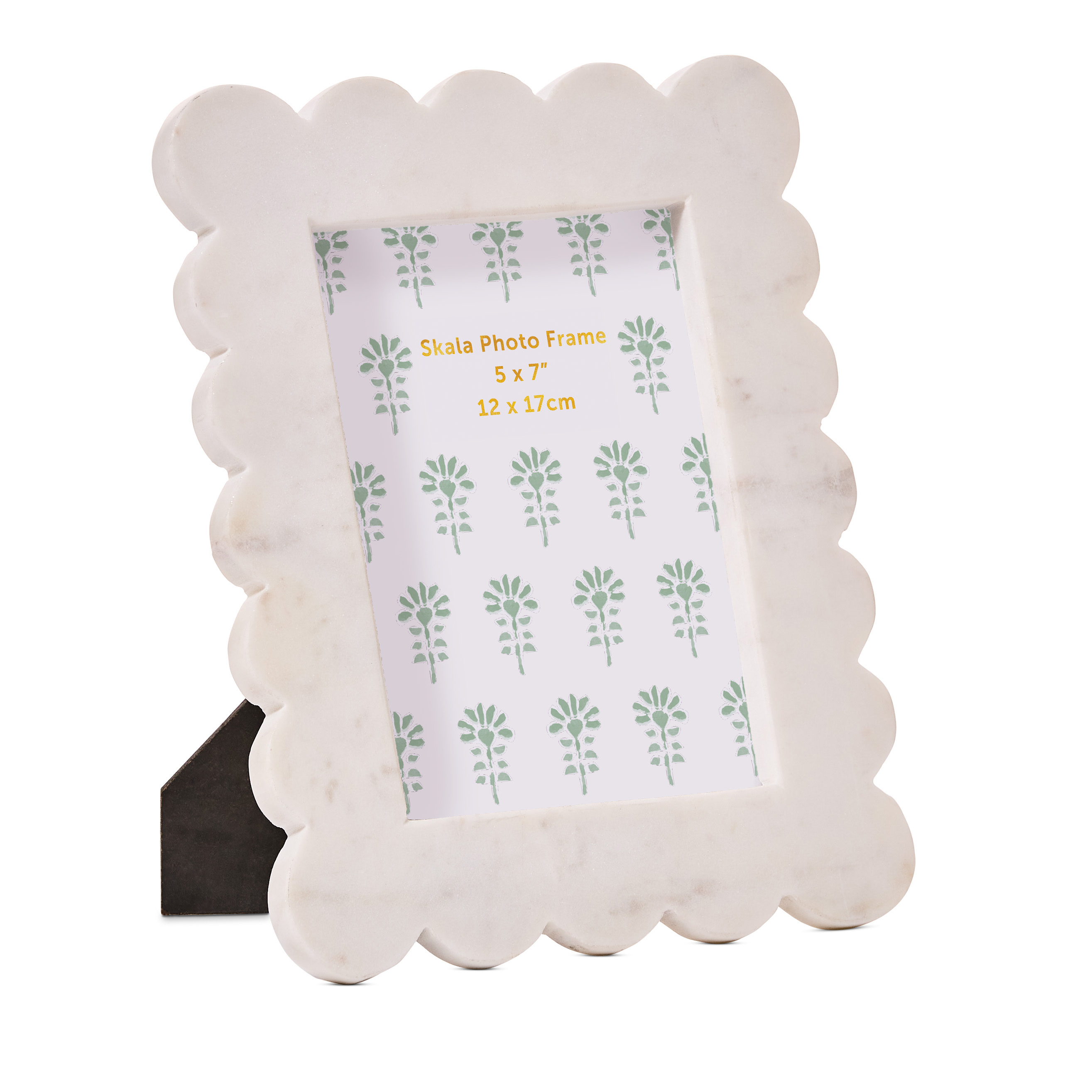 Marble photo outlet frame
