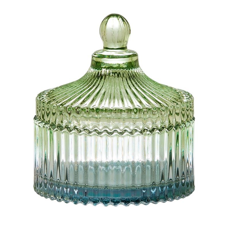 Genoa Blue & Green Small Trinket Jar