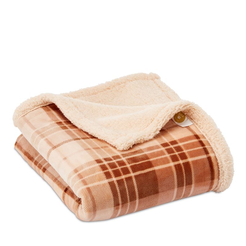 Maisy Biscuit & Spice Check Pet Blanket