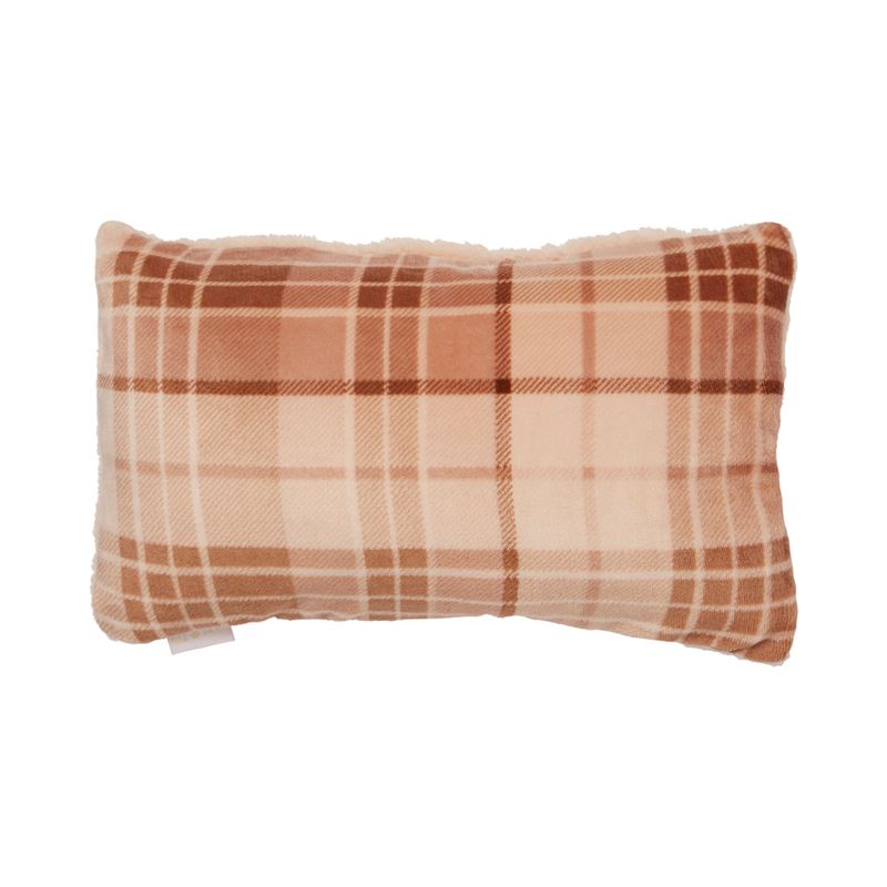 Maisy Biscuit & Spice Check Pet Pillow