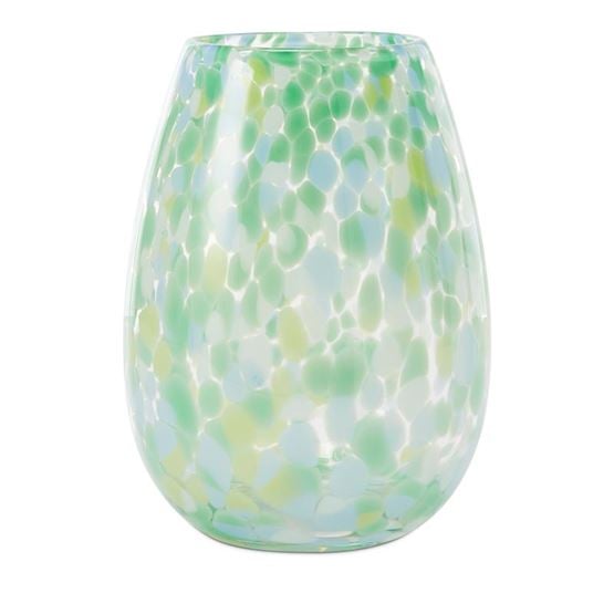 Speckle Blue & Green Vase