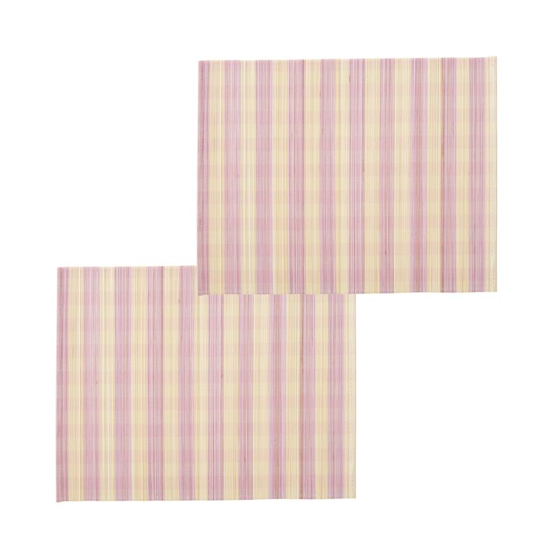 Brooklyn Lilac Bamboo Placemat Pack of 2