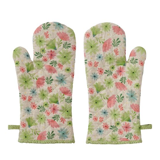 Valentina Multi Oven Mitts Pack of 2