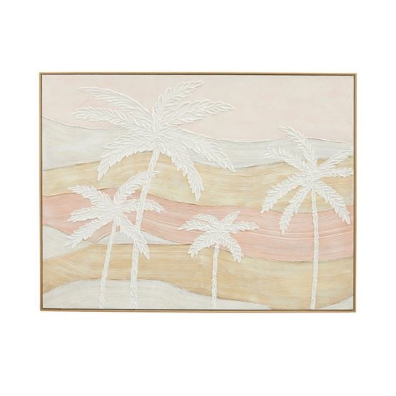 Coast Palm Sunset Canvas