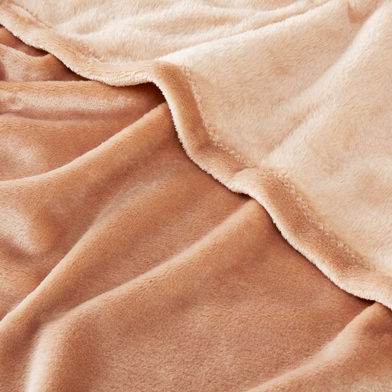 Aspen Hazelnut Fleece Blanket