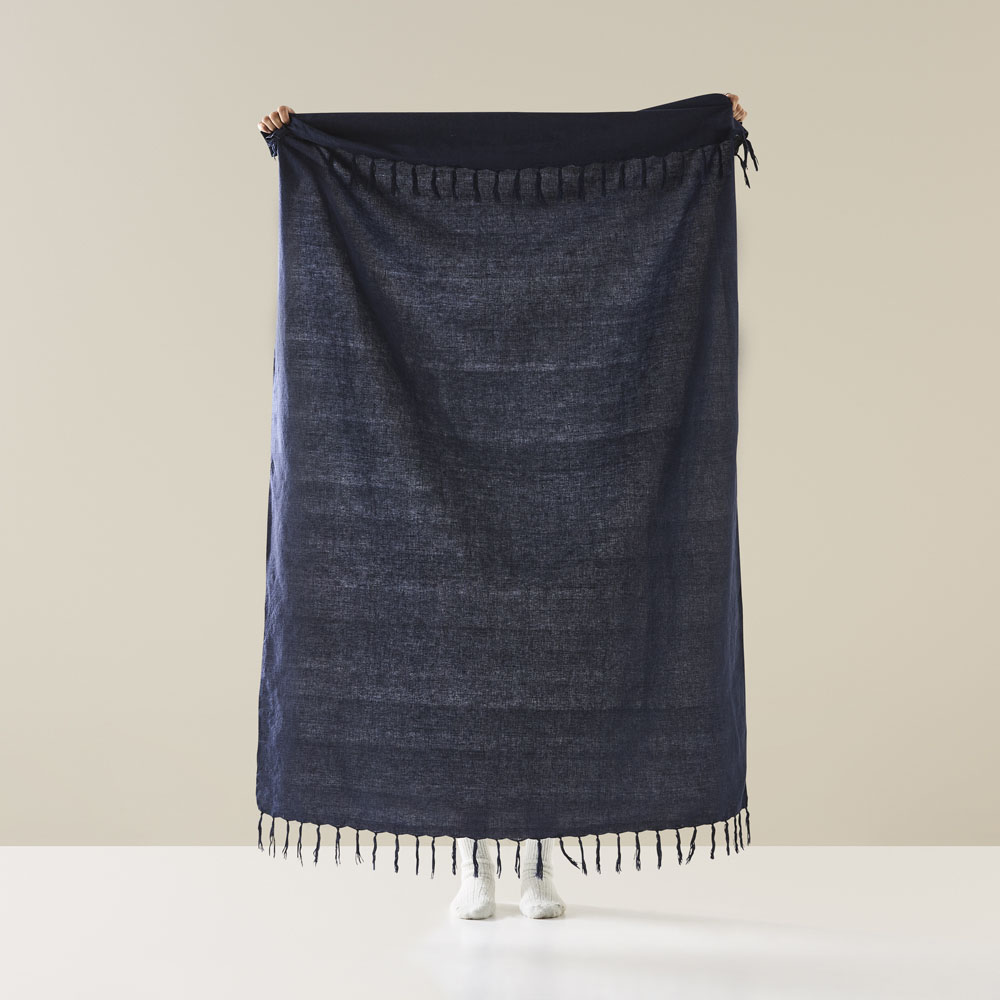 Adairs navy throw clearance