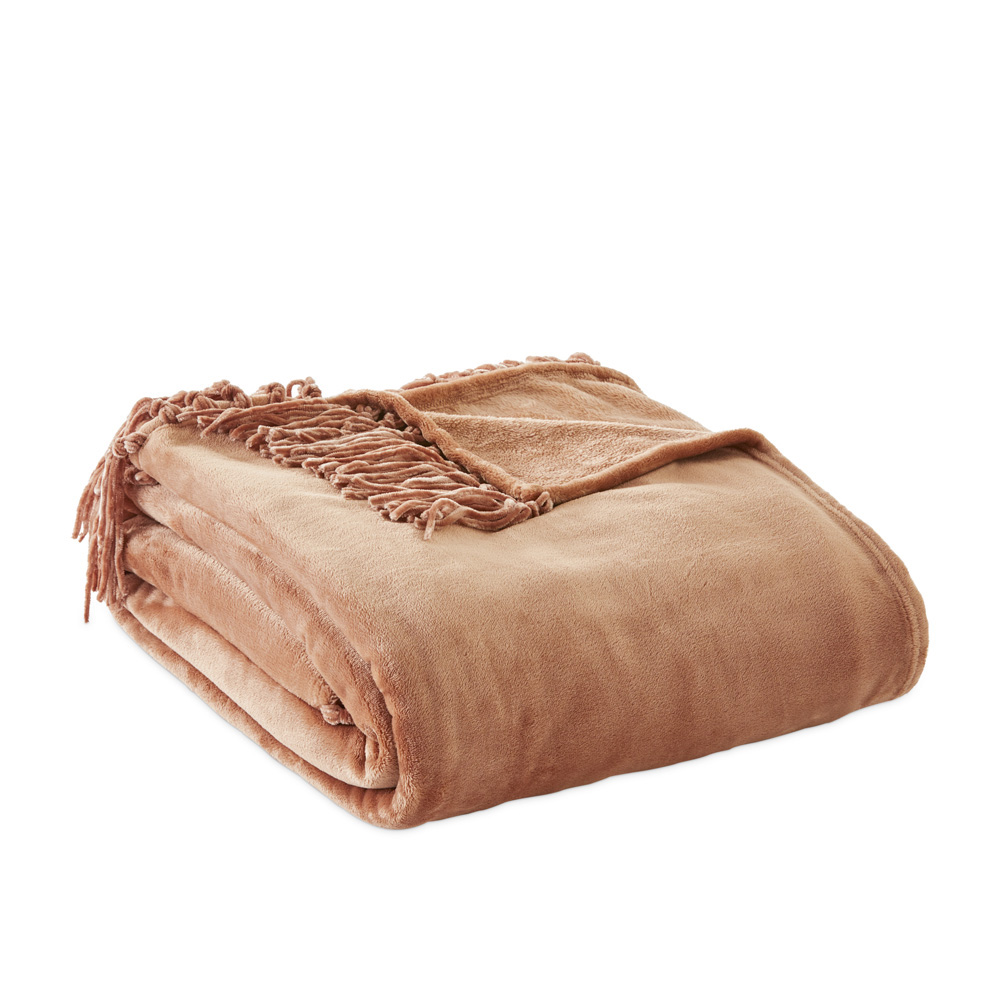 Supersoft Hazelnut Blanket Adairs