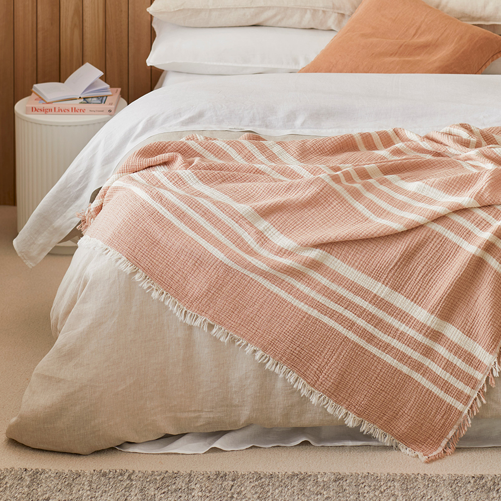 European Earth Lario Throw Adairs