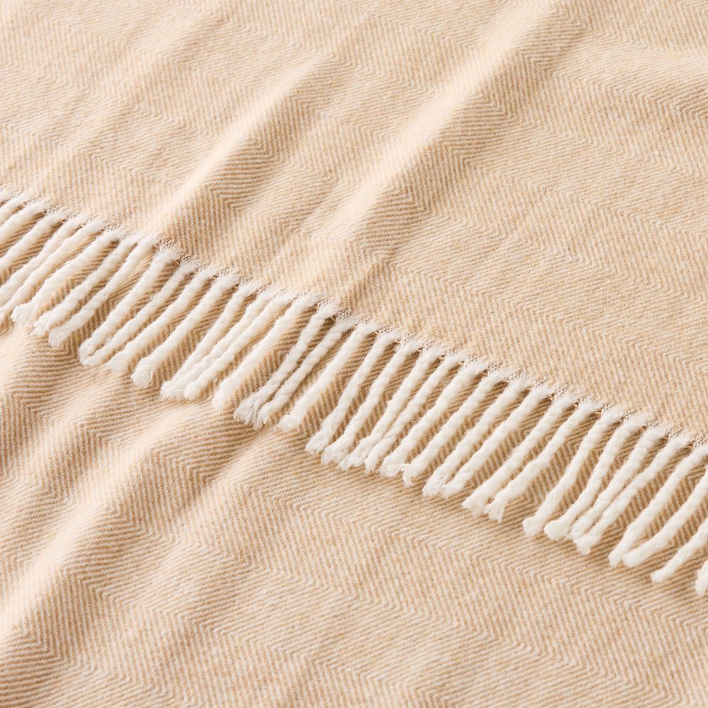 European Collection Espolio Beige Throw Adairs