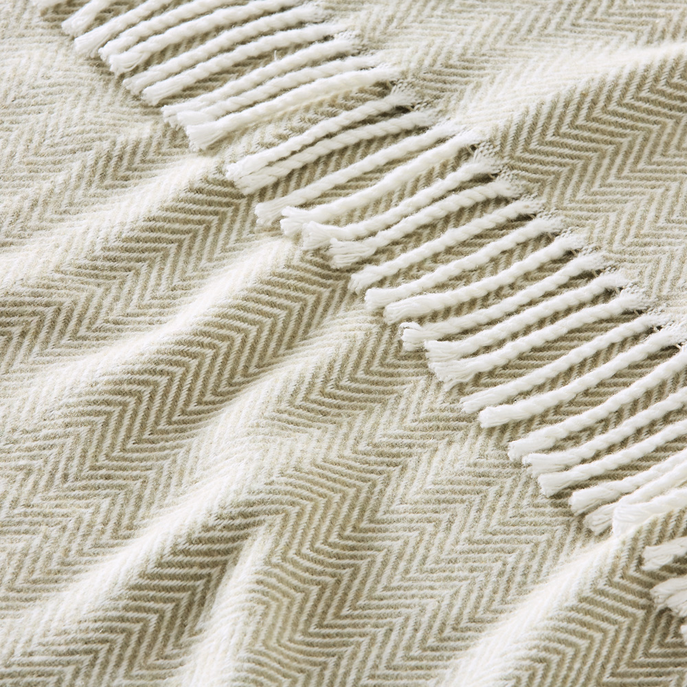 Yatton Light Sage Throw Adairs