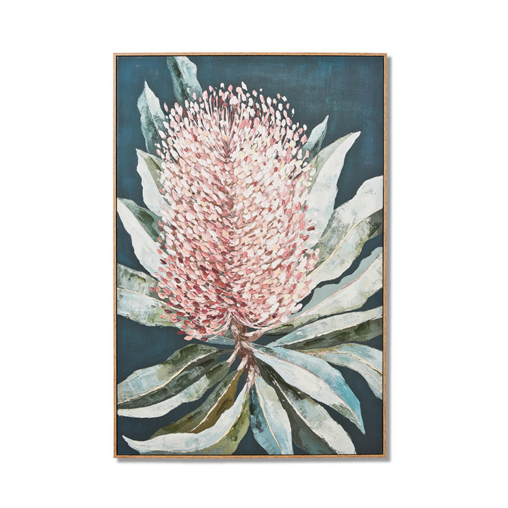 Kakadu Dark Sage Banksia Canvas Adairs