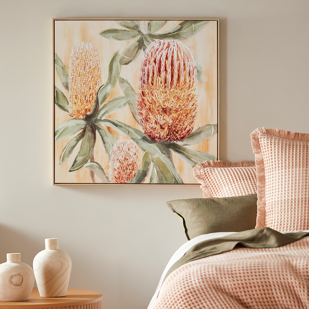 Kakadu Sunset Banksia Canvas Adairs