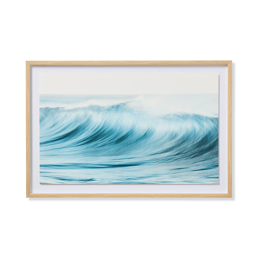 Flinders Framed Wave Wall Art Adairs