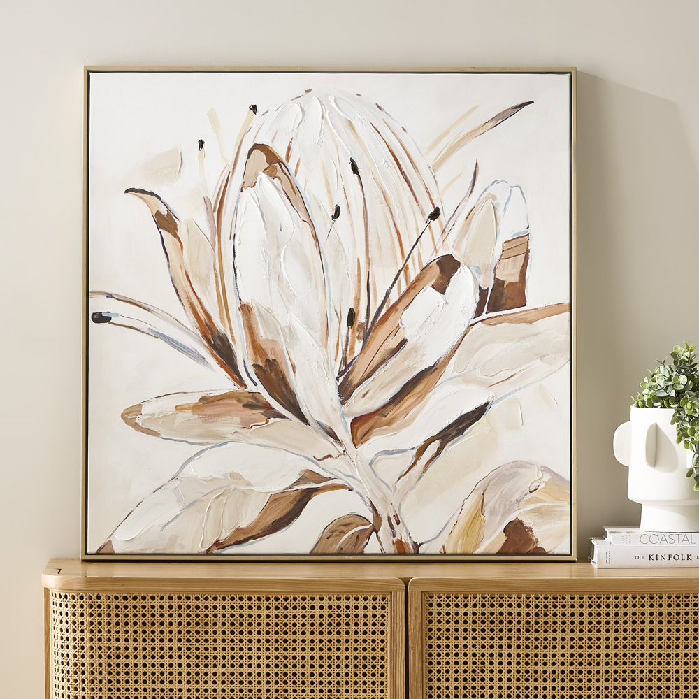Native Autumn Protea Canvas Adairs