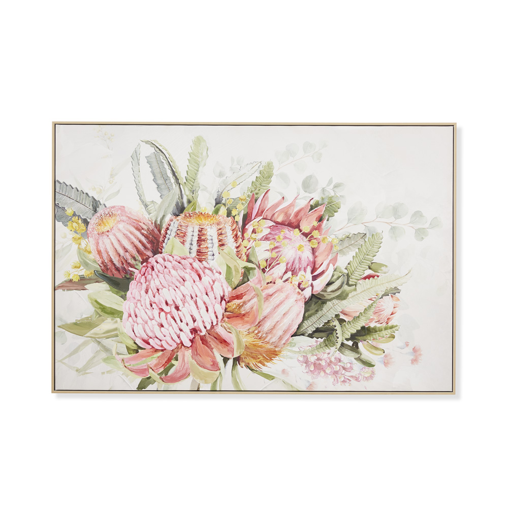 Native Natural Bouquet Canvas Adairs