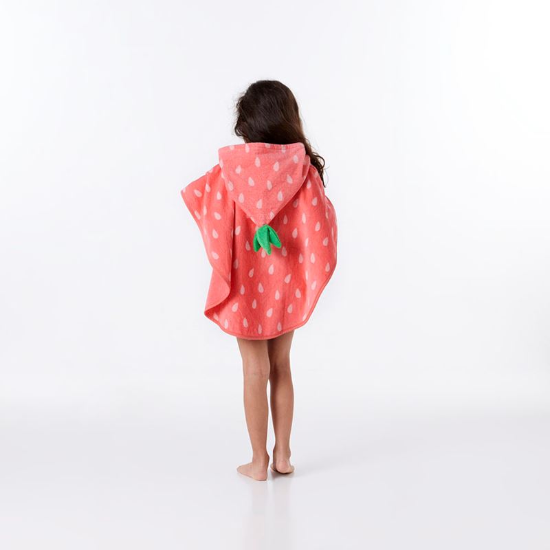 Strawberry Sweet Hooded Beach Towel