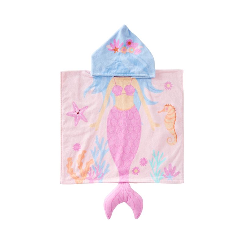 Mia Mermaid Hooded Beach Towel