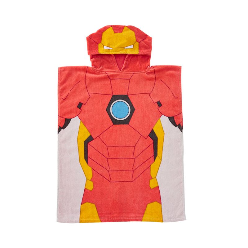 Marvel Avengers Assemble Iron Man Hooded Towel