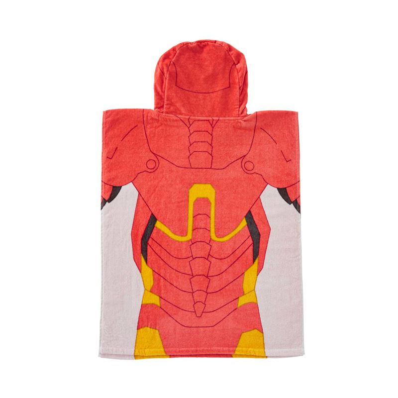 Marvel Avengers Assemble Iron Man Hooded Towel