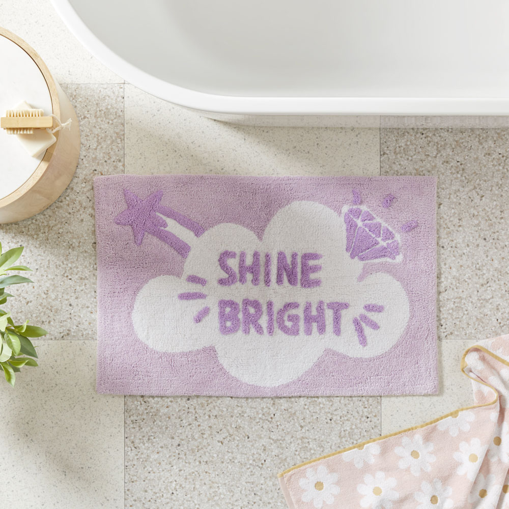 Adairs Kids - Kids Shine Bright Bath Mat | Adairs