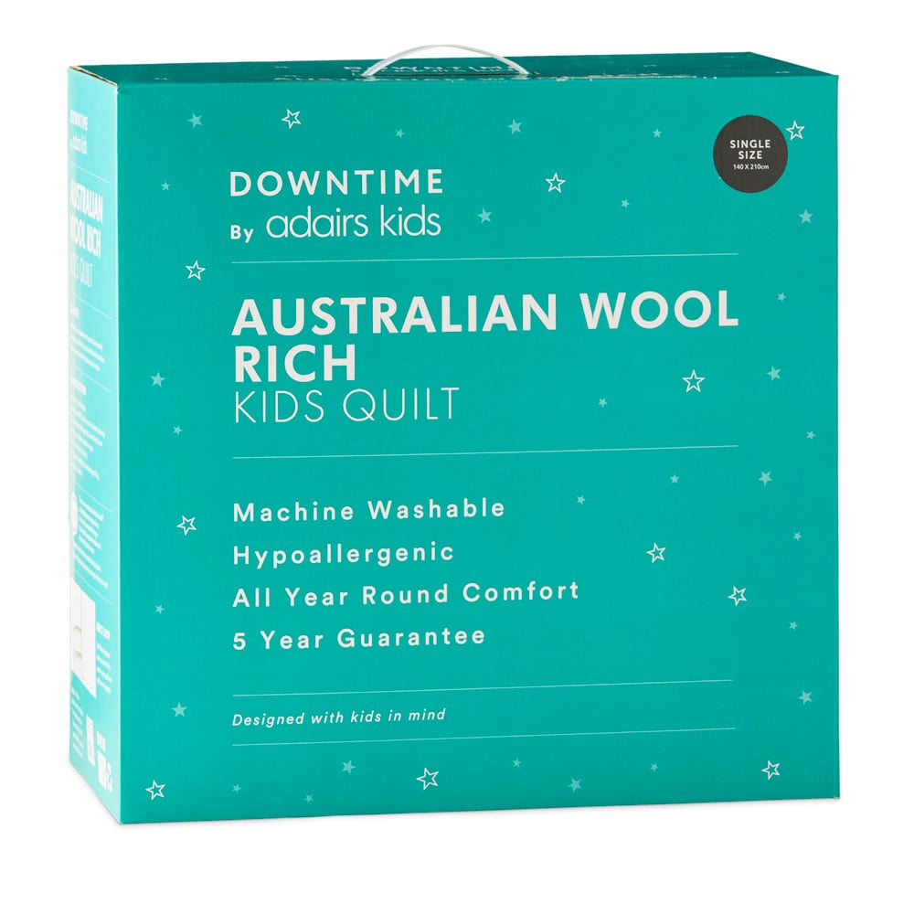 Downtime Kids Australian Wool Rich Quilt Adairs