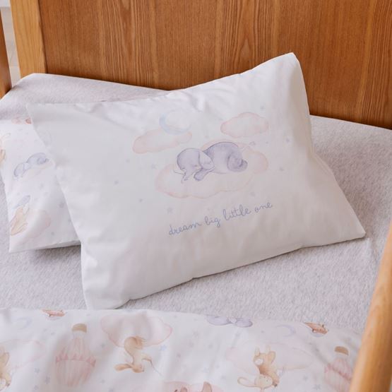 Decorative Elephant Dream Big Cot Text Pillowcase