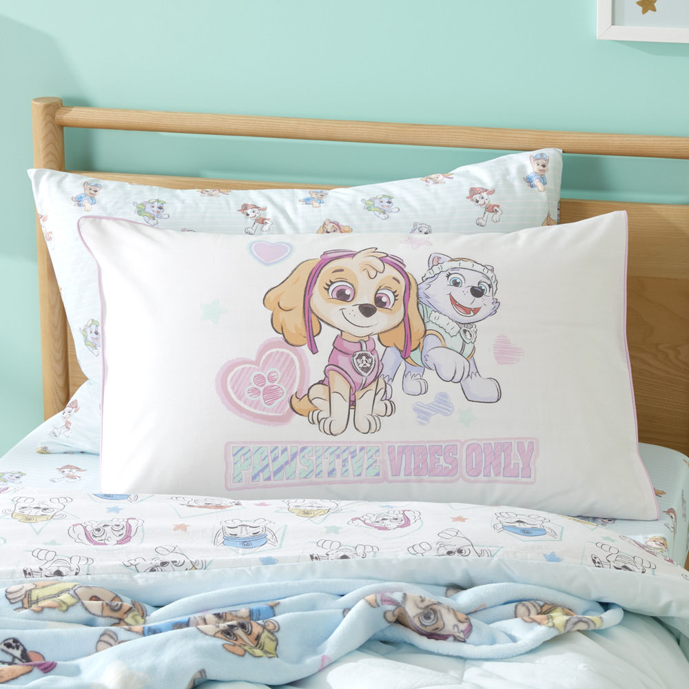 Pink paw sales patrol body pillow