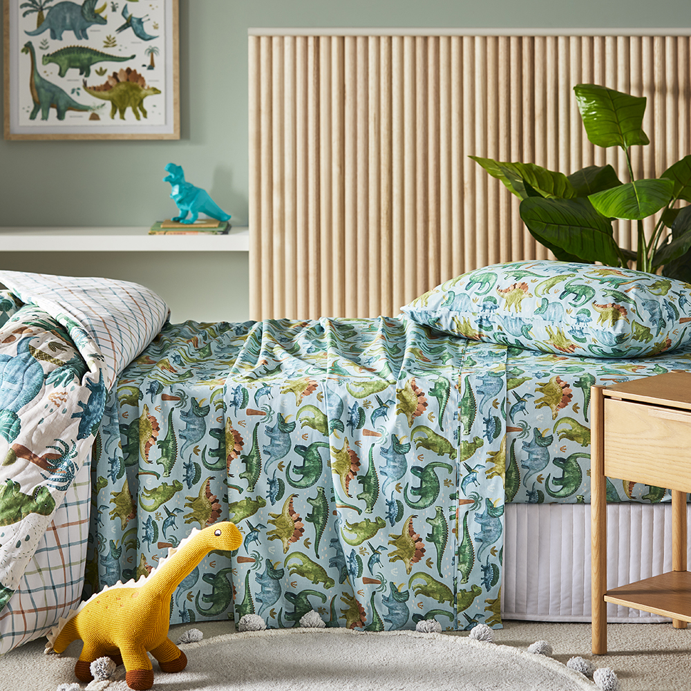 Adairs clearance dinosaur sheets