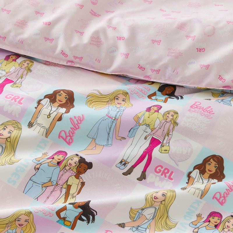 Mattel Barbie Kind Vibe Multi Quilt Cover Set