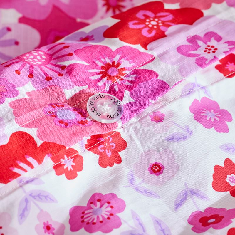 Make It Bloom Pink Quilt Cover Set