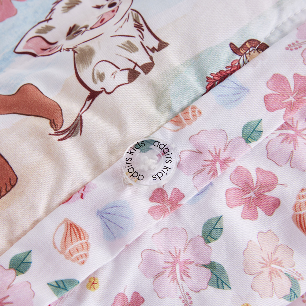 Disney Moana Loves The Sea Sunset Quilted Quilt Cover Set