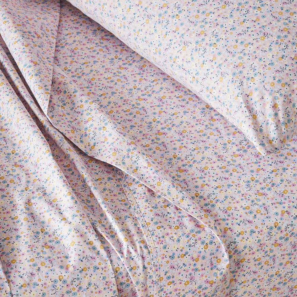 Adairs Kids Heirloom Sadie Floral Cot Sheet Set Adairs