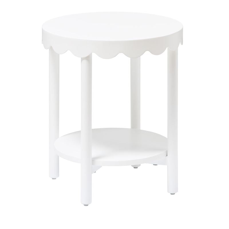 Dixie Scallop Side Table