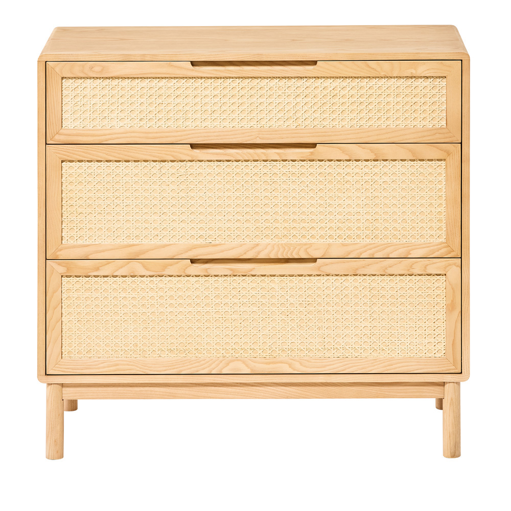 Adairs Kids - Eden Rattan Natural Chest of Drawers | Adairs