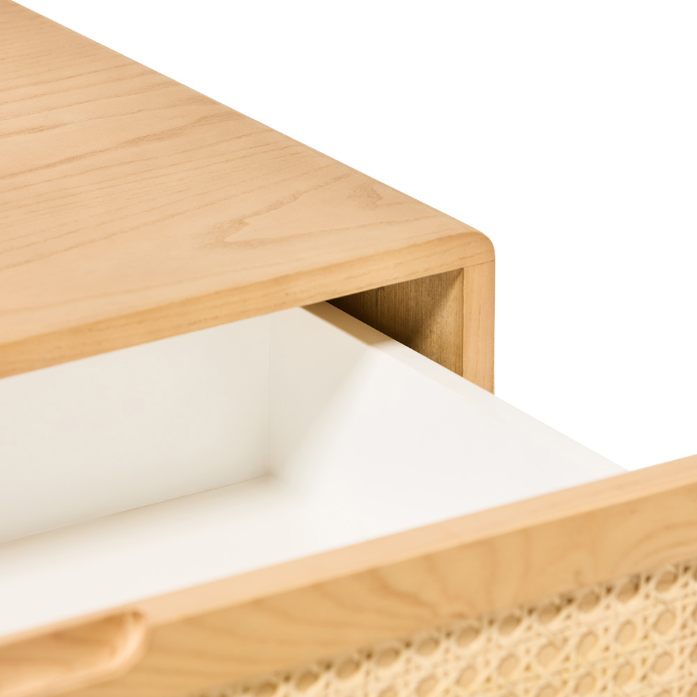 Adairs Kids - Eden Rattan Natural Chest of Drawers | Adairs