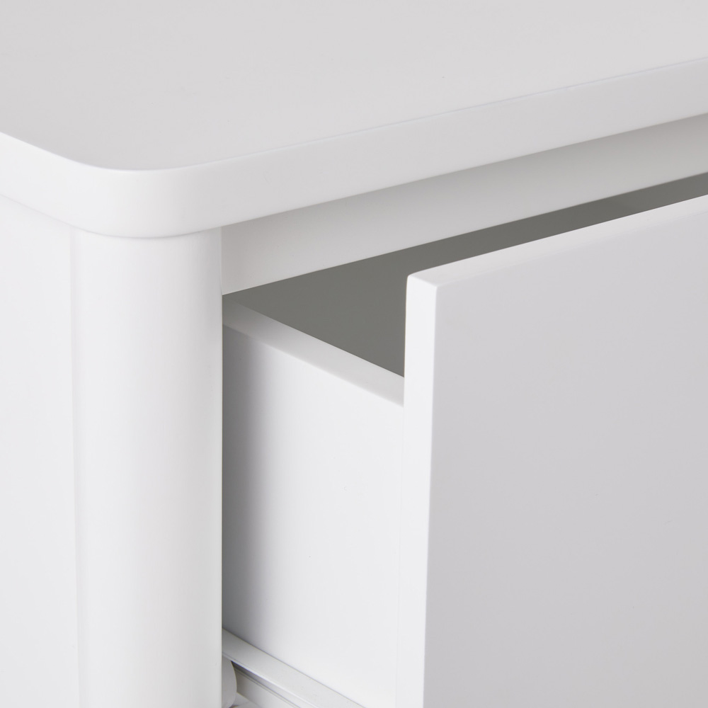 Adairs Kids Willow White Bedside Table Adairs