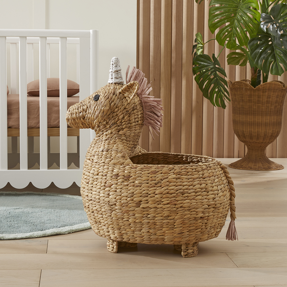 Unicorn storage basket top