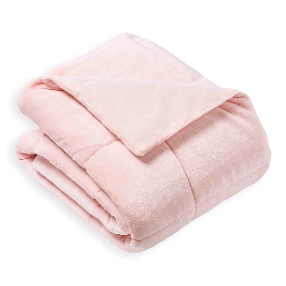 Adairs Kids Super Cuddly Crystal Pink Blanket Adairs