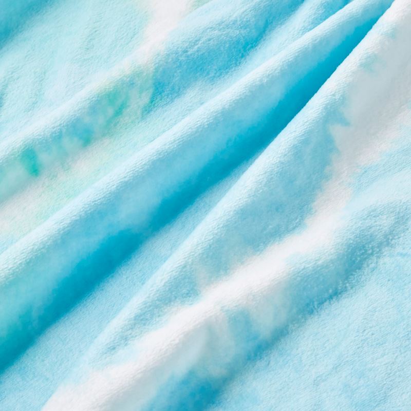 Novelty Blue Tie Dye Ultra Soft Blanket