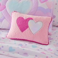 Classic Iridescent Heart Cushion