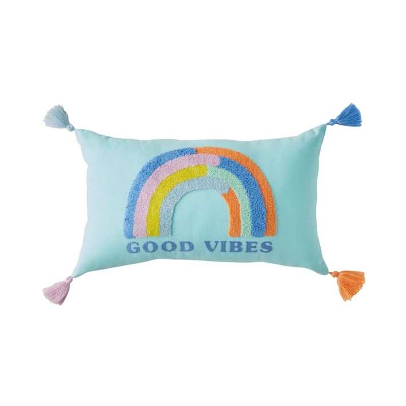 Good Vibes Tassel Cushion