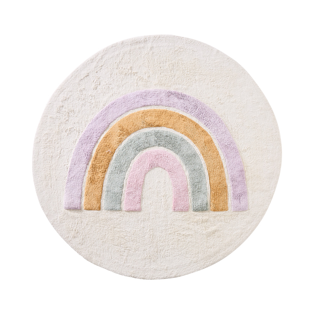 Rainbow Rocks Rug Adairs Kids - Decorative Rainbow Rug | Adairs