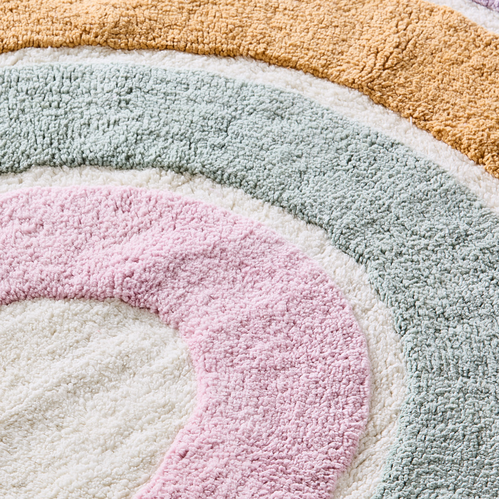 Adairs Kids - Decorative Rainbow Rug | Adairs