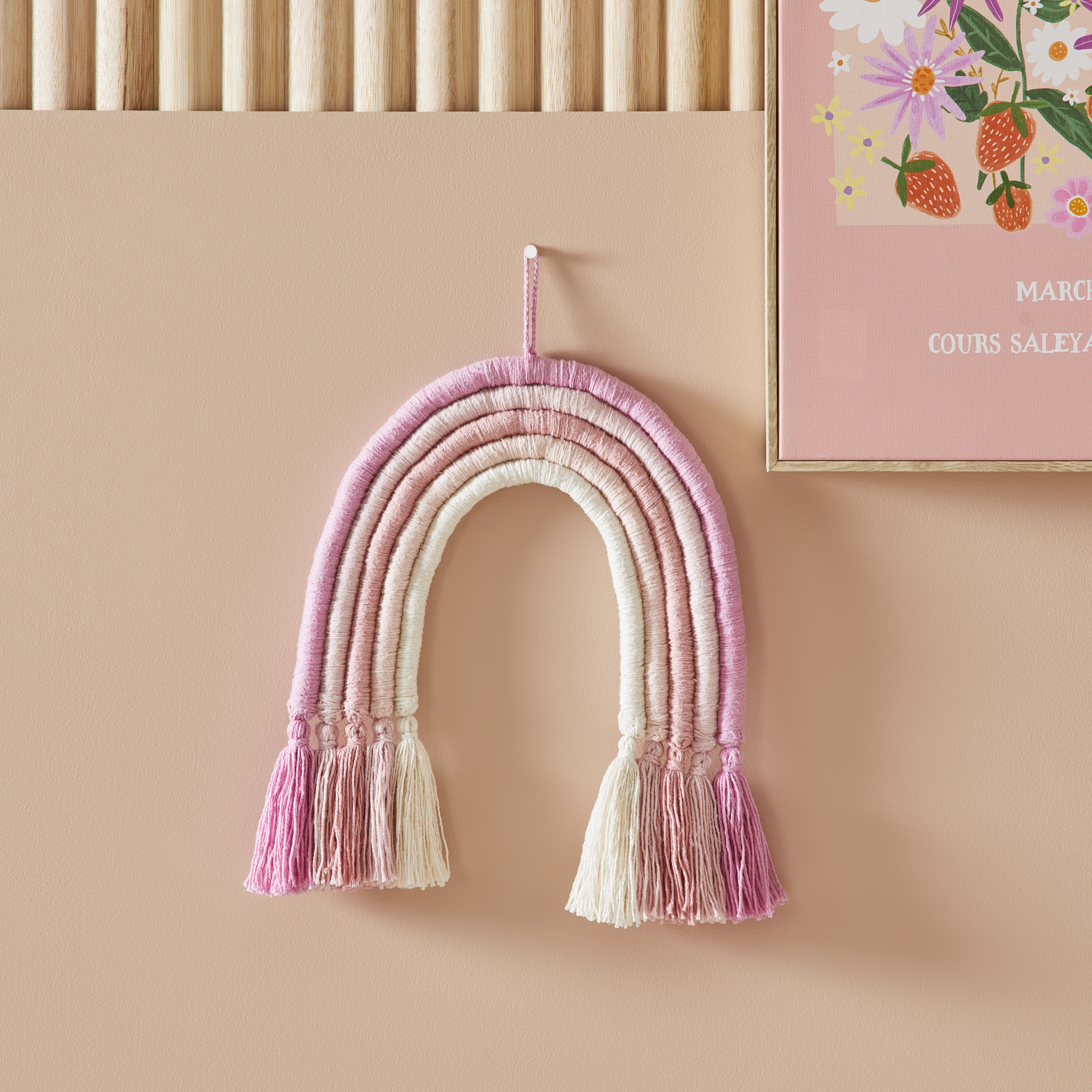 Adairs Kids - Shaped Rainbow Multi Designer Wall Décor | Adairs
