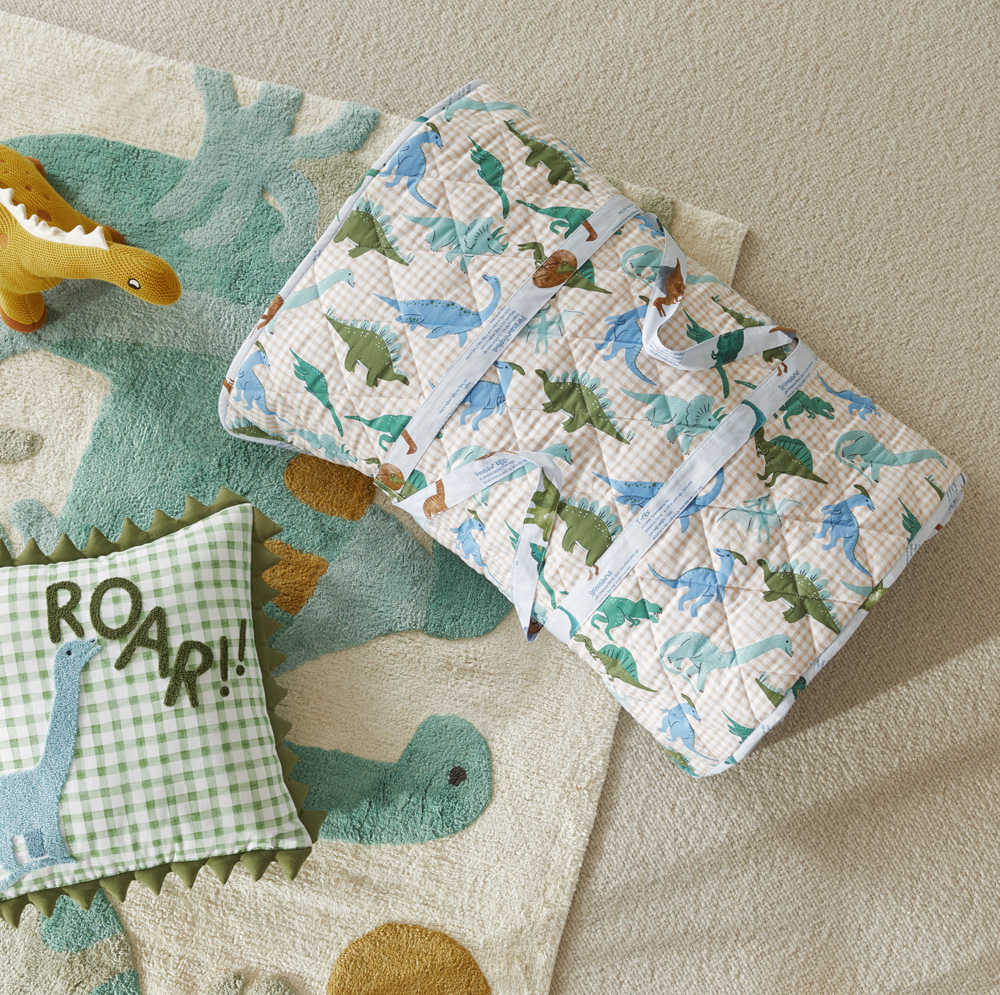 Adairs Kids Roar the Dinosaur Sleeping Bag Adairs