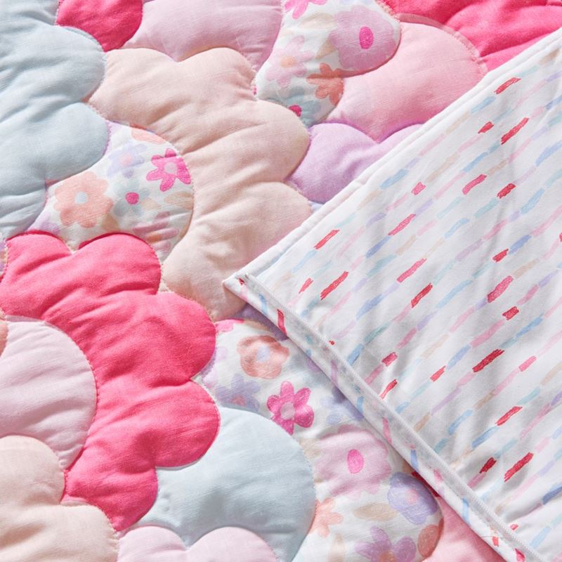 Adairs Kids - Stella Floral Pink Sleeping Bag | Adairs