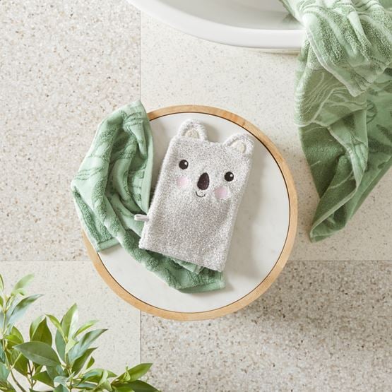 Baby Bath Time Koala Wash Mitt