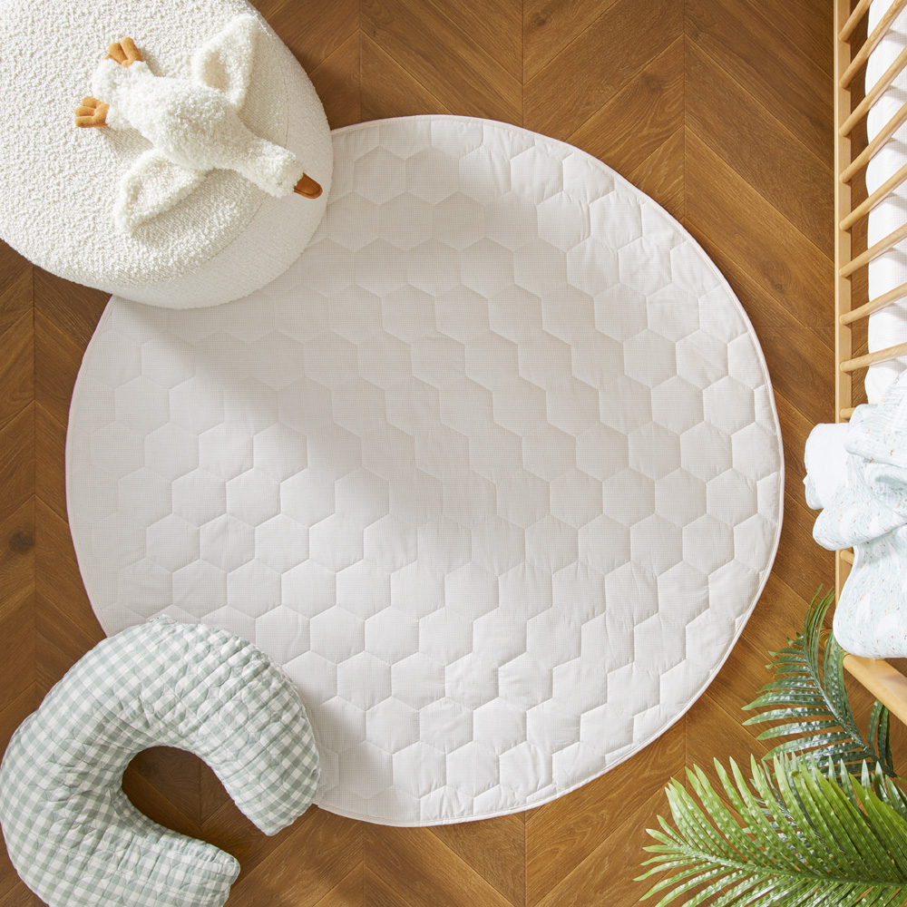 Adairs Baby Baby Duckling Quilted Play Mat Adairs