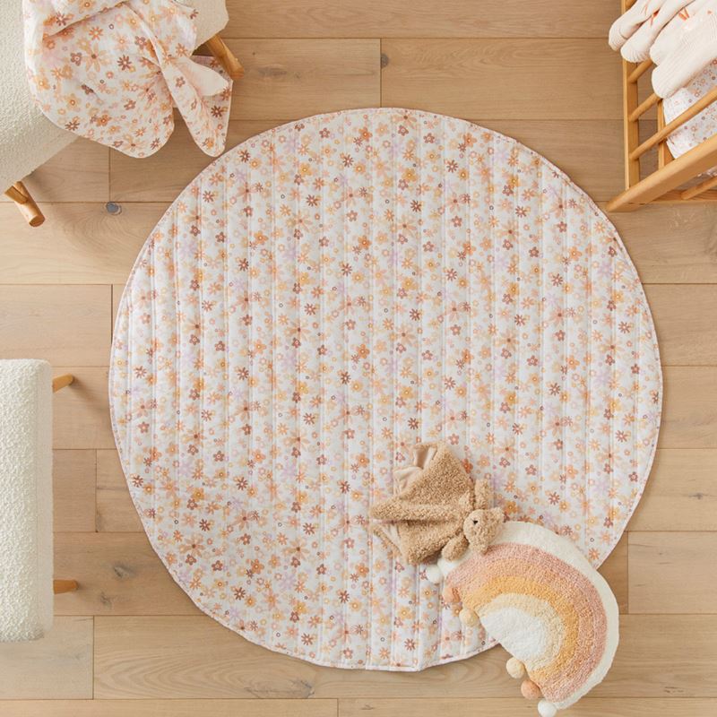 Quilted Dahlia Play Mat