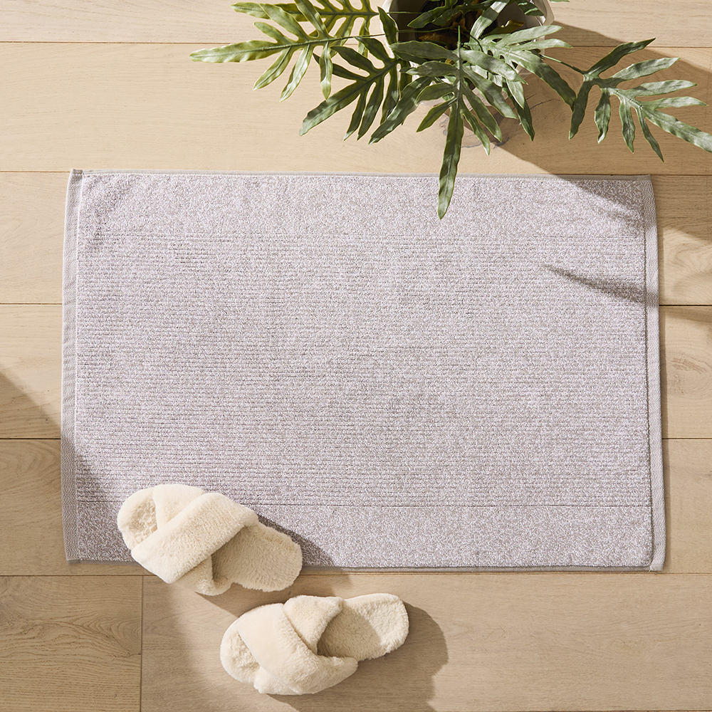 Flinders Grey Marle Bath Mat Adairs
